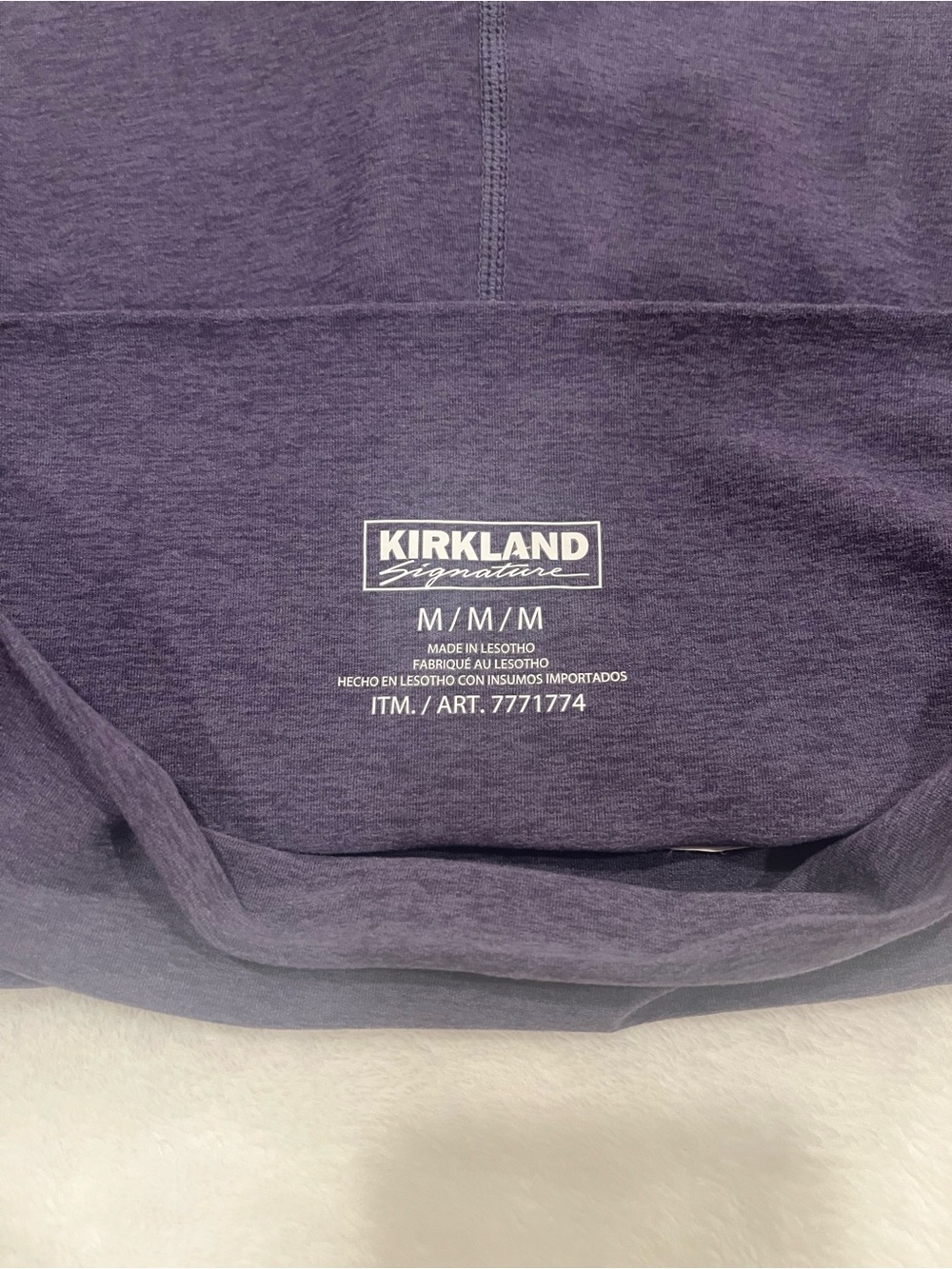 Kirkland Signature Ladies Brushed Mini Flare Yoga Pants - Size Medium - Picture 6 of 7